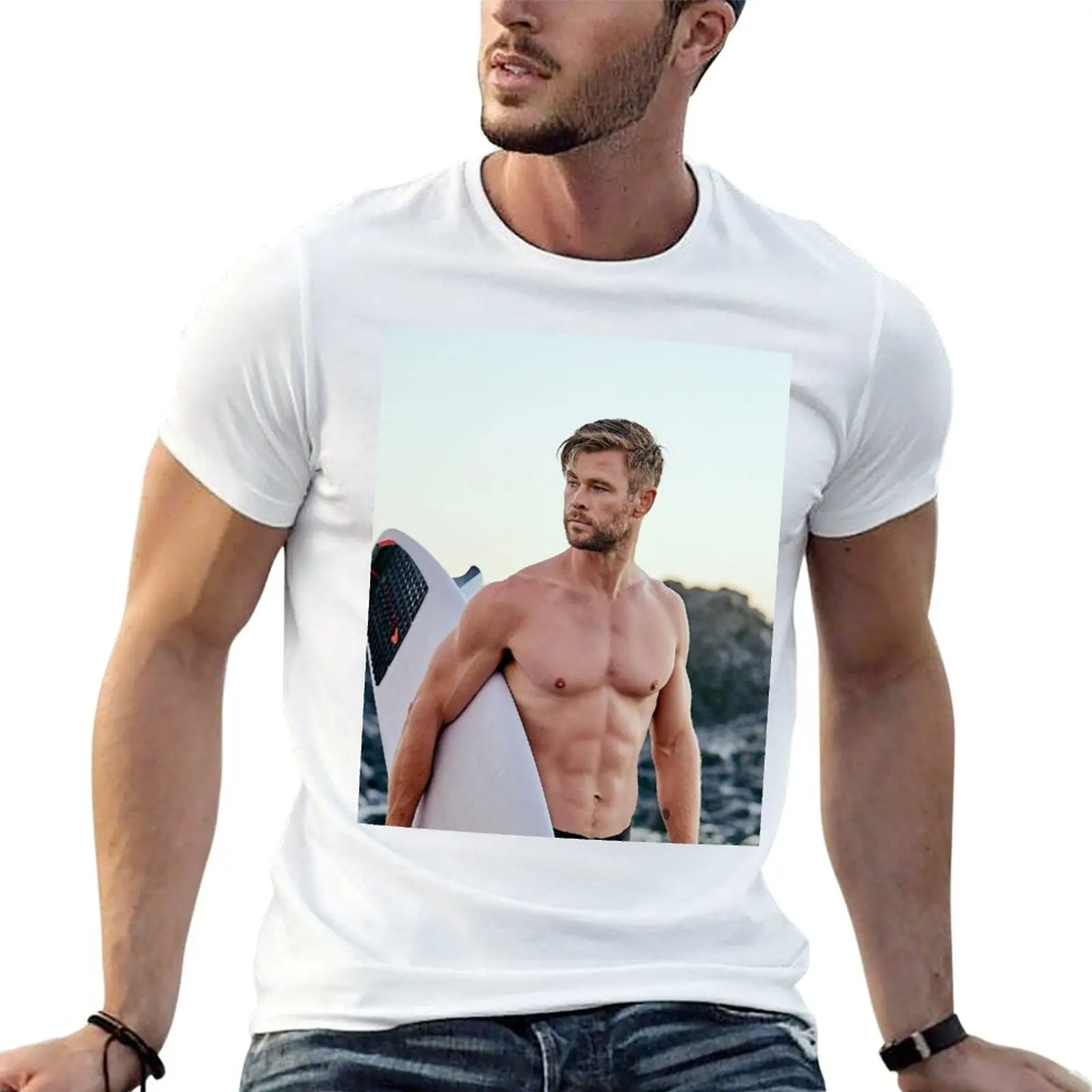 

Chris Hemsworth T-Shirt t shirts for man cotton t shirts for man cotton soft T-Shirt