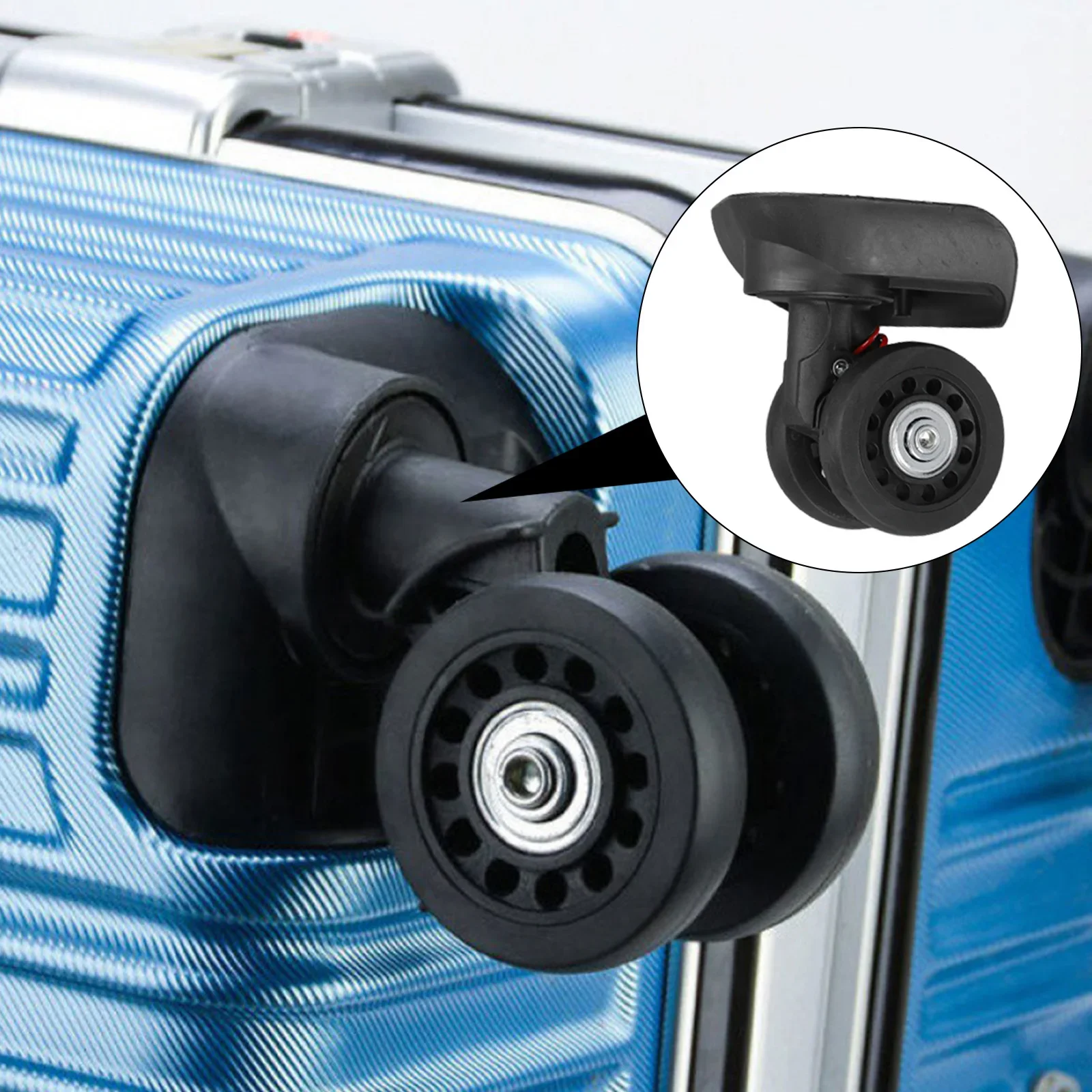 

For Damaged Suitcases Replacement Wheel Luggage Wheel Suitcase Repair Self Balance Scooters Easy Installation Process