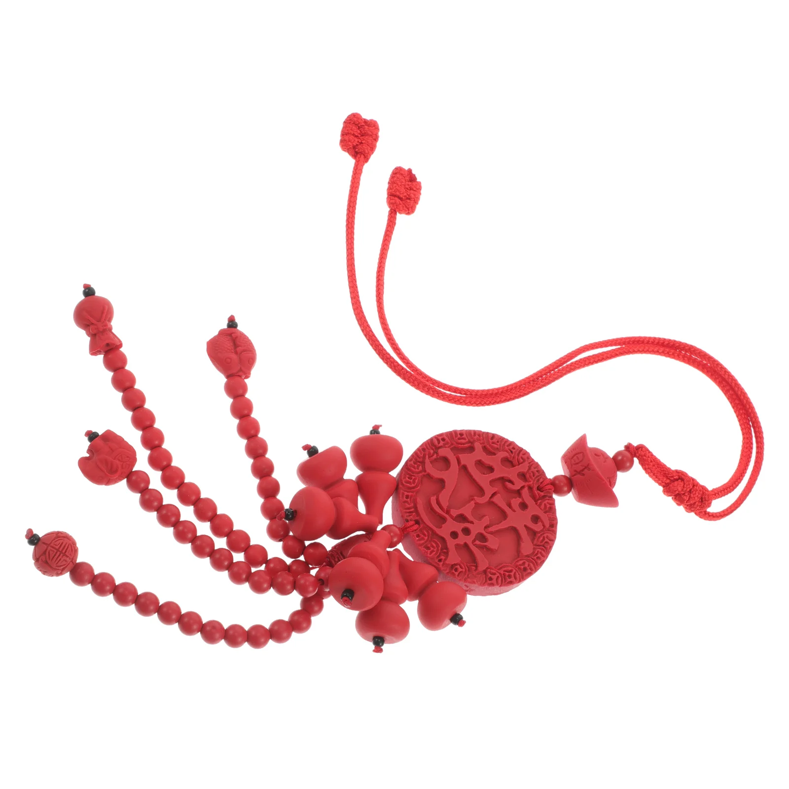 

Creative Gourd Shape Interior Pendant Automotive Decoration Unique Hanging Accessories Rearview Mirror Charm Chinese