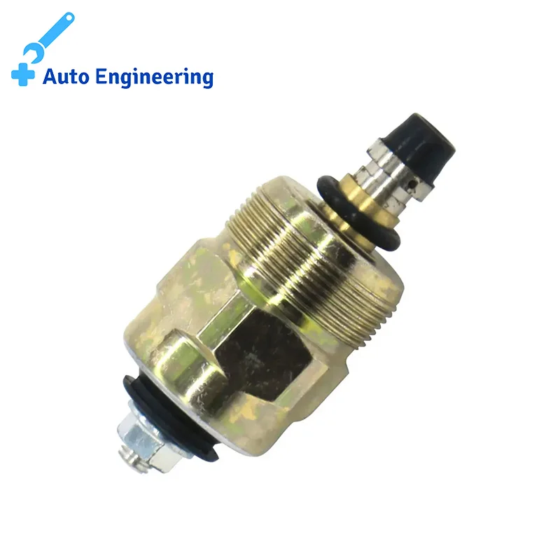 44-6727 8190393 12V Fuel Shutdown Shutoff Solenoid Apply To Pekins