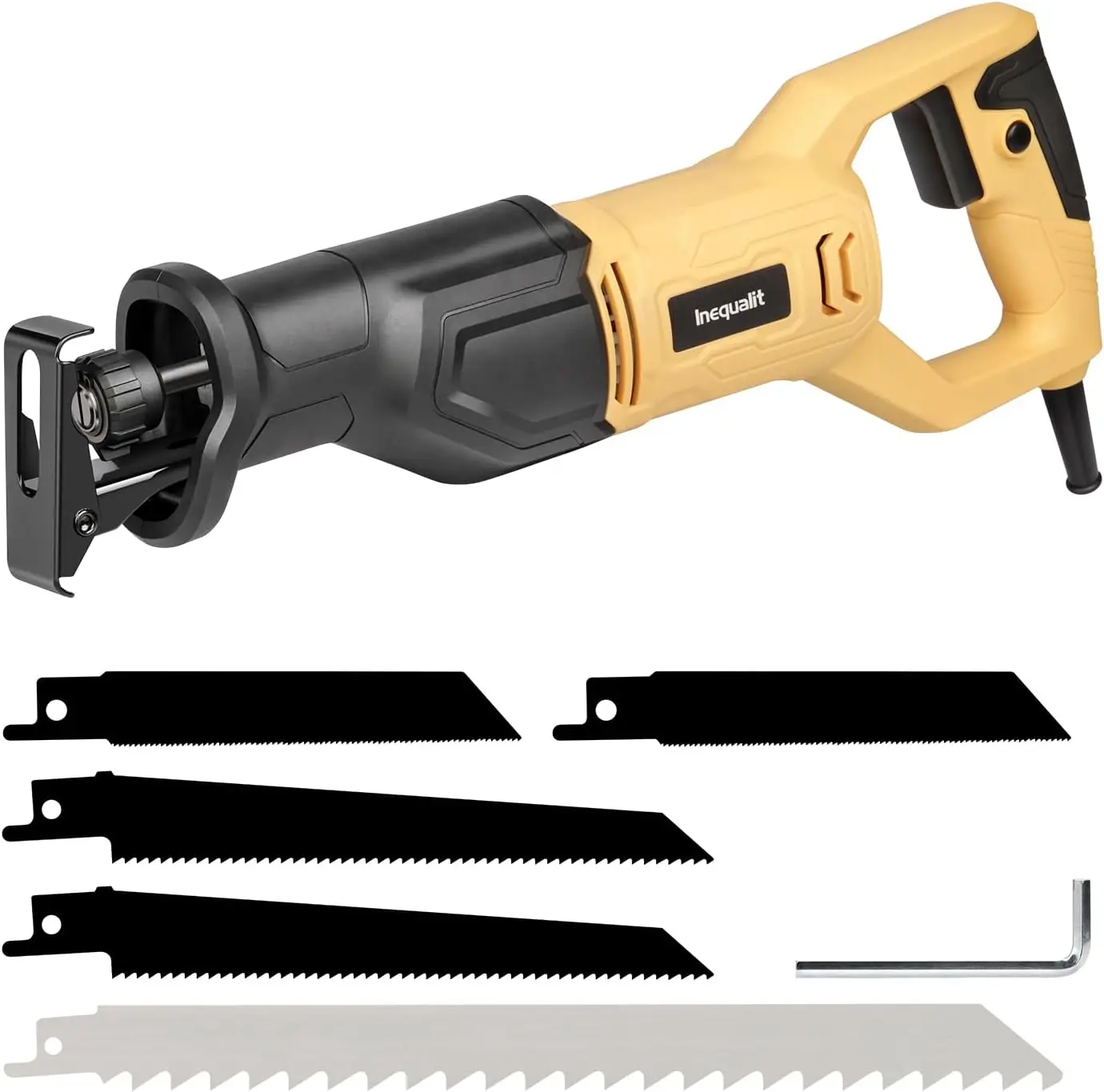 

Электрическая сабельная пила 6 А, 3000 ходов/мин, с регулируемой скоростью, с ходом 4/5 дюйма для резки дерева, металла и ПВХ