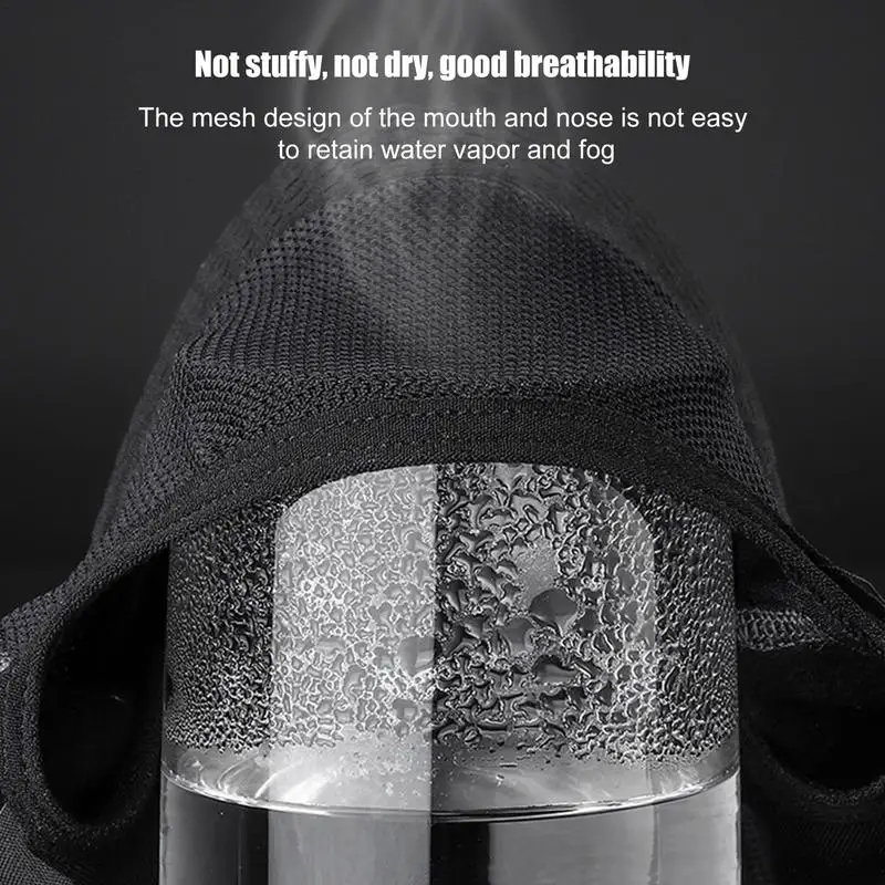 Motorcycle Full Face Ski Scarf All-Around Warmth Ski Face Cover Neck Gaiters Face Scarf Wear-Resistant Winter Face Cover For Men image 3