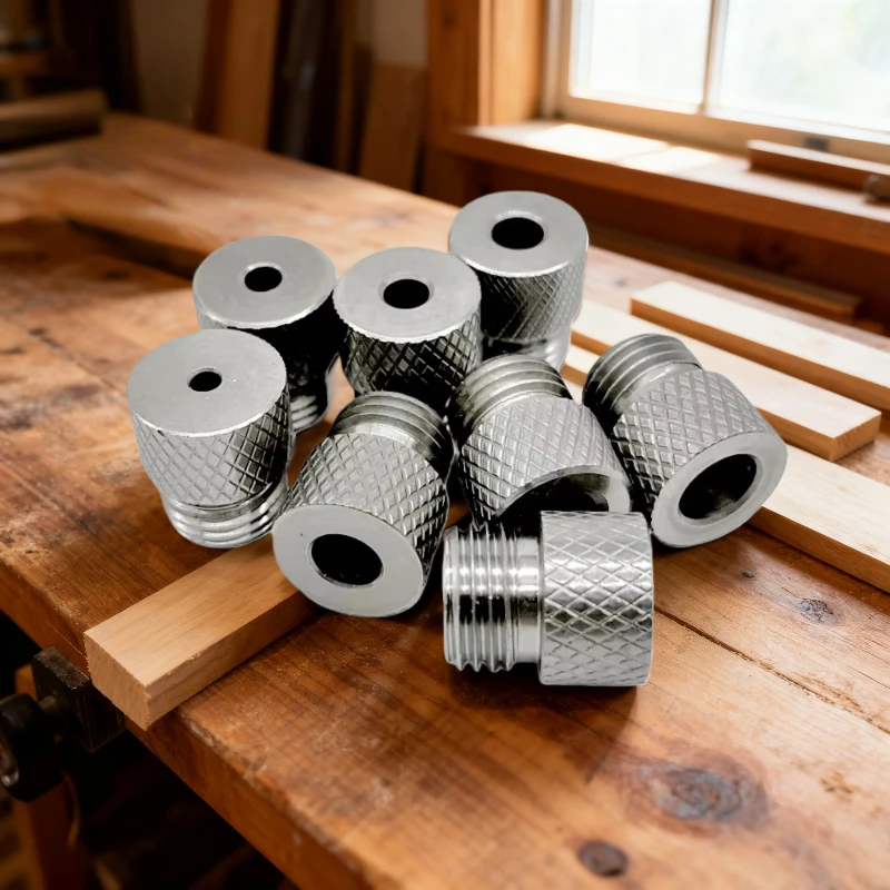 

Woodworking Drill Guide Sleeve Locator Carbon Steel Bushing for Accurate Hole Punching Anti Slip Drilling Guide Tool 3mm to 10mm