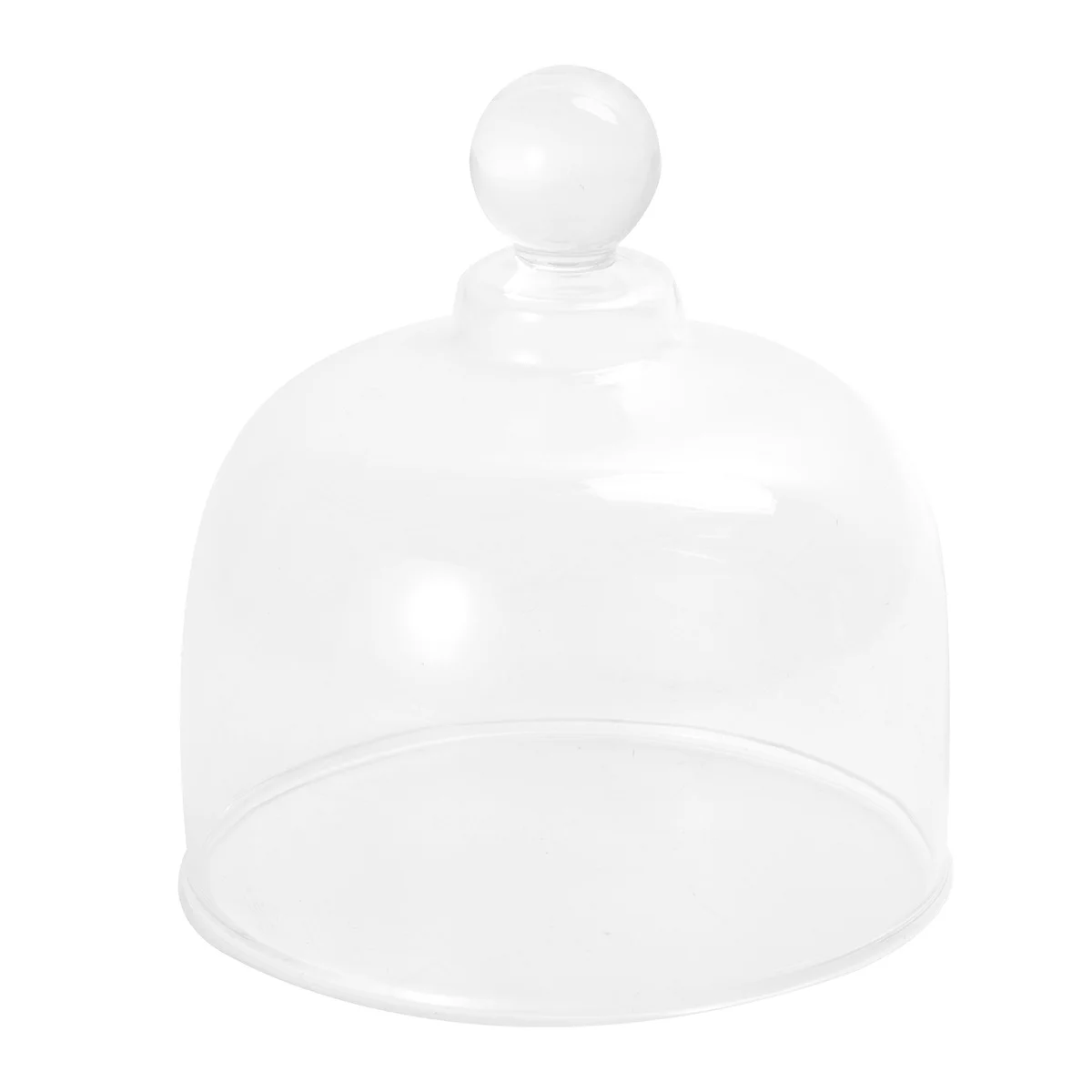 

Cake Tall Covers Clear Cakes Pastry Display Case Glass Dome for Taller Cloche Dessert