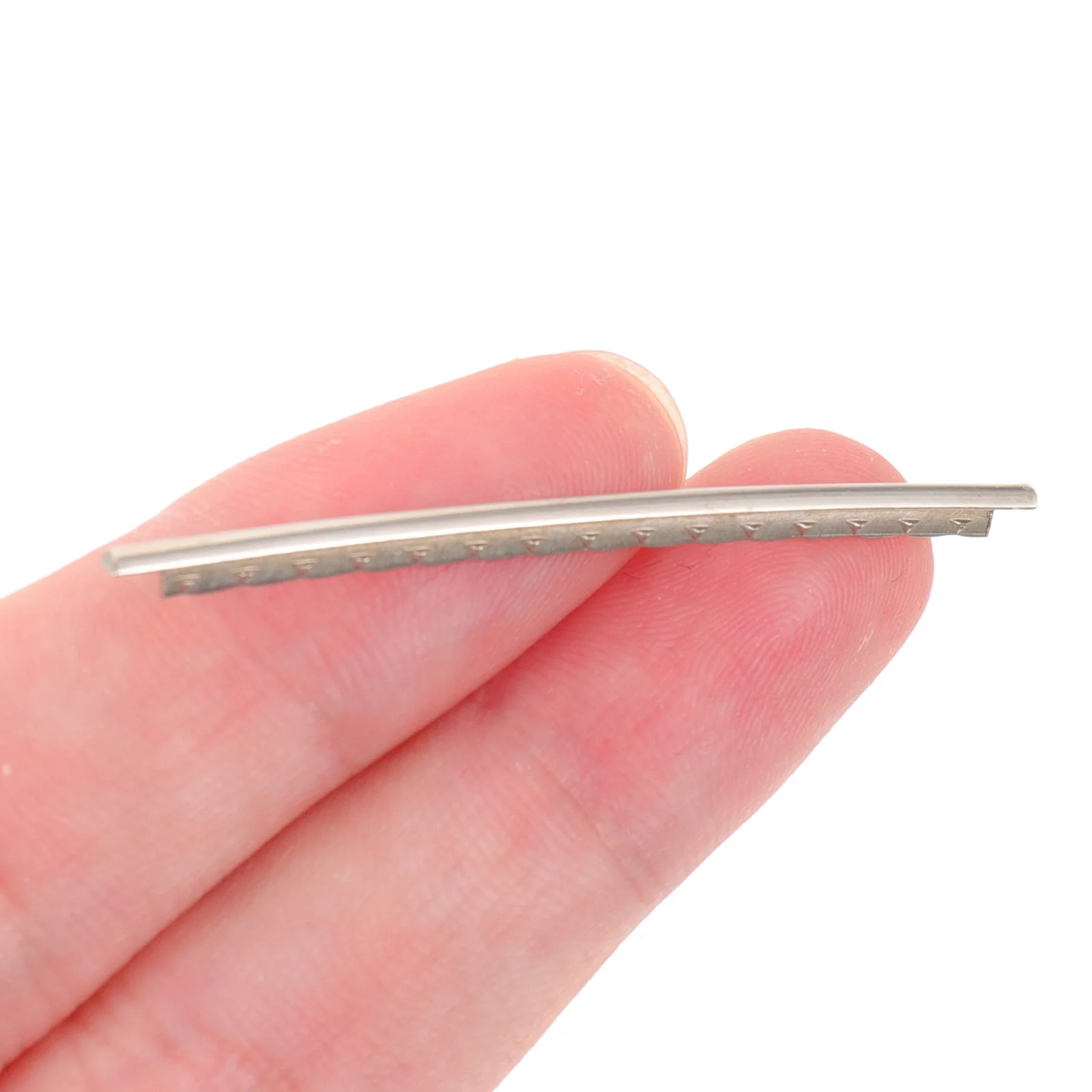 

40Pcs Reliable White Copper Guitar Fret Wire Replacement Frets for Electric Classical Acoustic Fretboard Maintenance Supplies