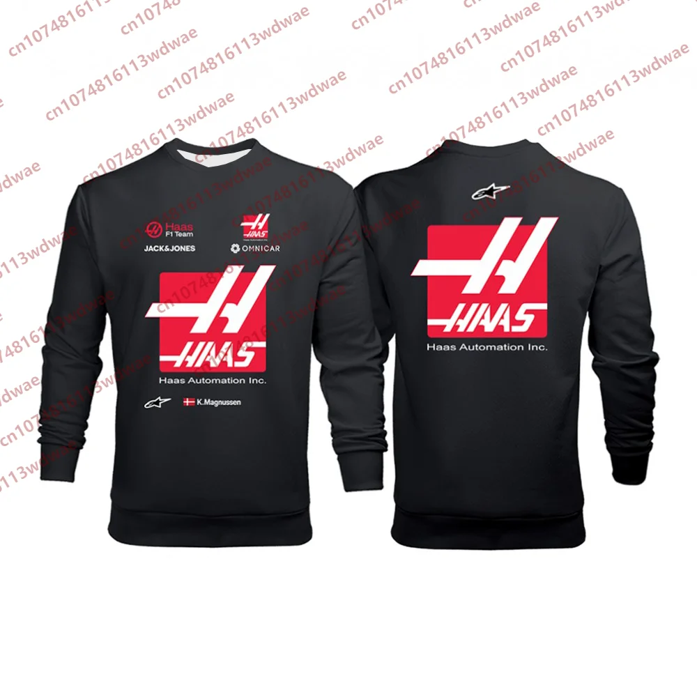 

Formula 1 Streetwear Men Women Universal Sweater.HASS.Team Racer K. Magnussen Long Sleeve Hoodie Fan Commemorative Clothing