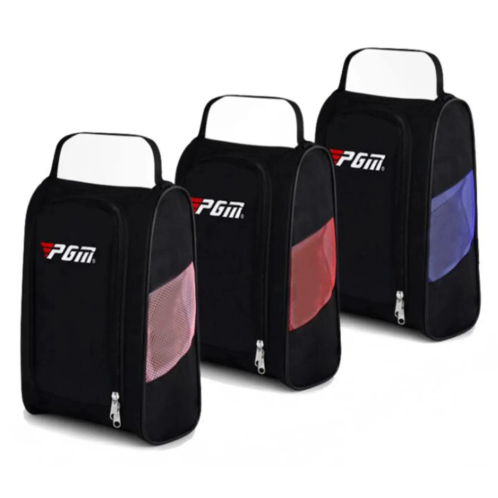 

Golf Shoes Pouch Pockets Breathable Portable Sports Shoe Holder with Ventilation Mount Gift for Gym Player