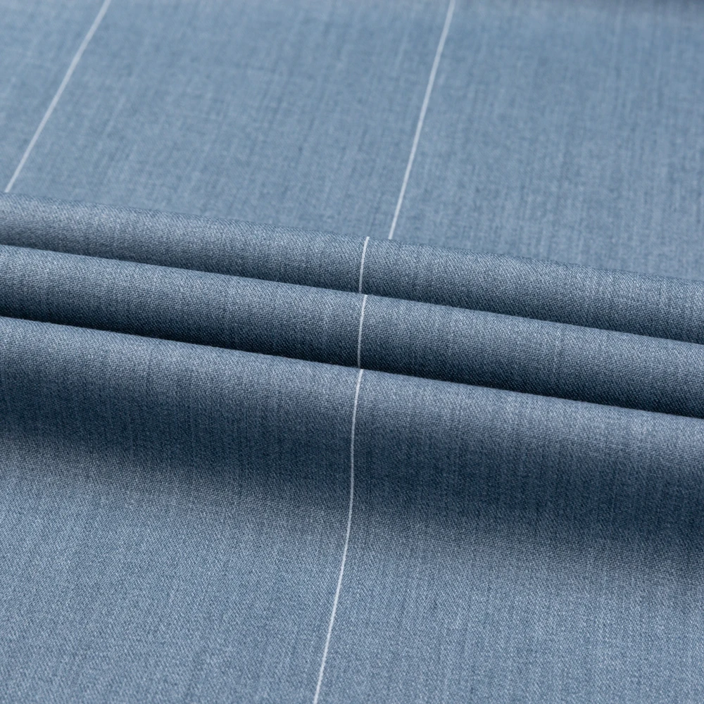 Camisa masculina de manga longa de fibra de bambu elástica de ajuste regular macio confortável clássico listrado respirável fácil cuidado resistente a rugas