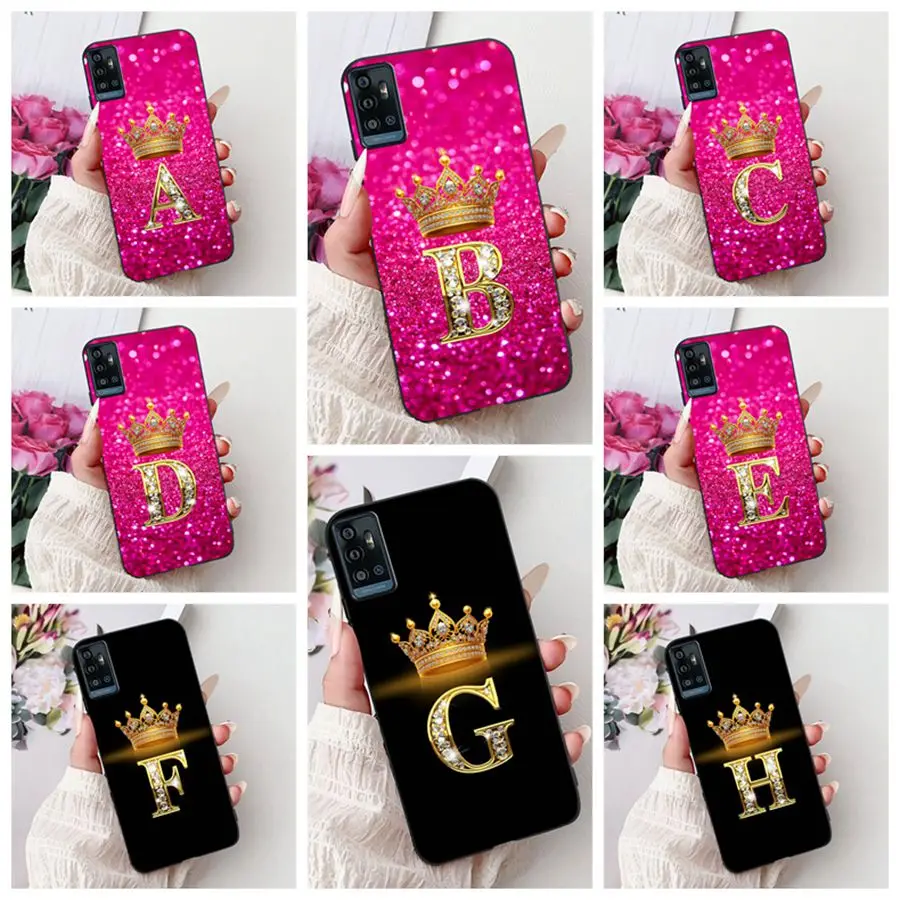 Para ZTE Blade A71 A51 funda moda corona TPU funda trasera de silicona suave para ZTE Blade A71 2021 A7030 ZteA51 Fundas de teléfono