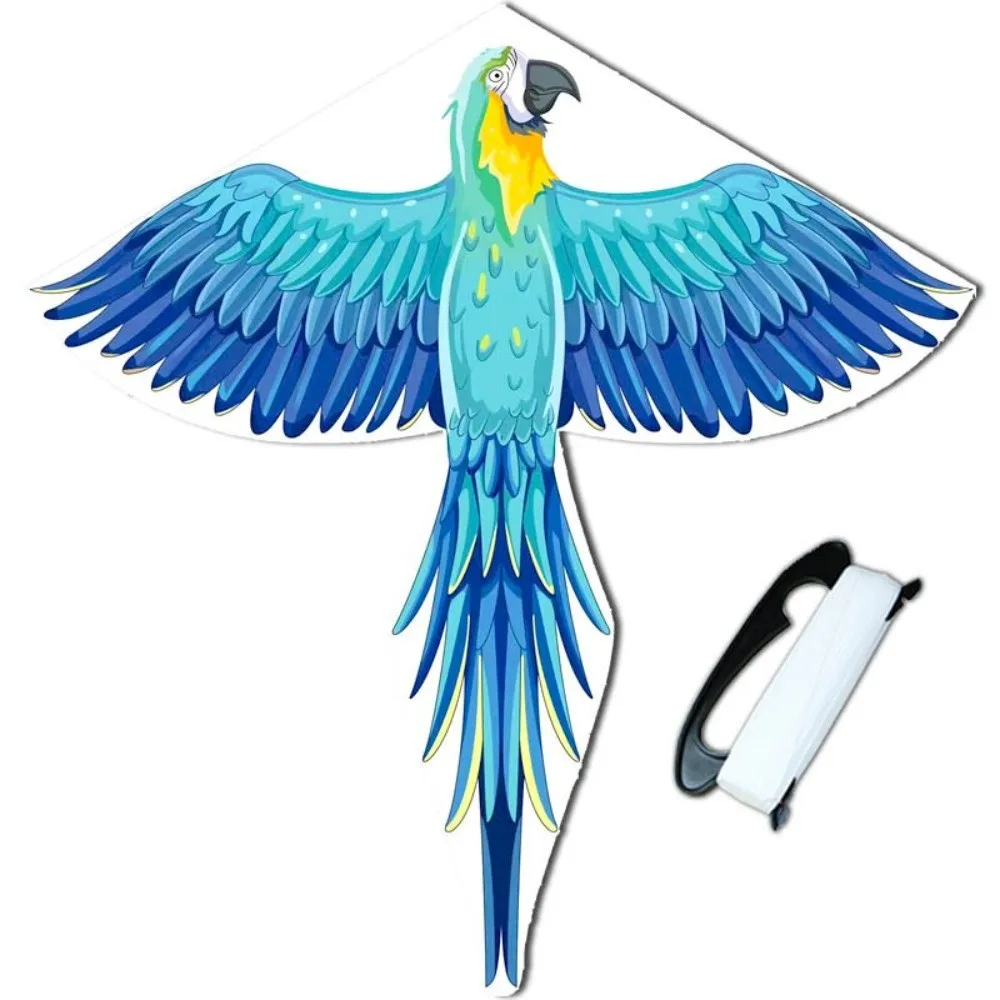 

Easy To Fly Large Bird Kite Good Flying Parrot Children's Kite Outdoor Flying Toy 100M Kite Line Animal Wind Kites Family Trips