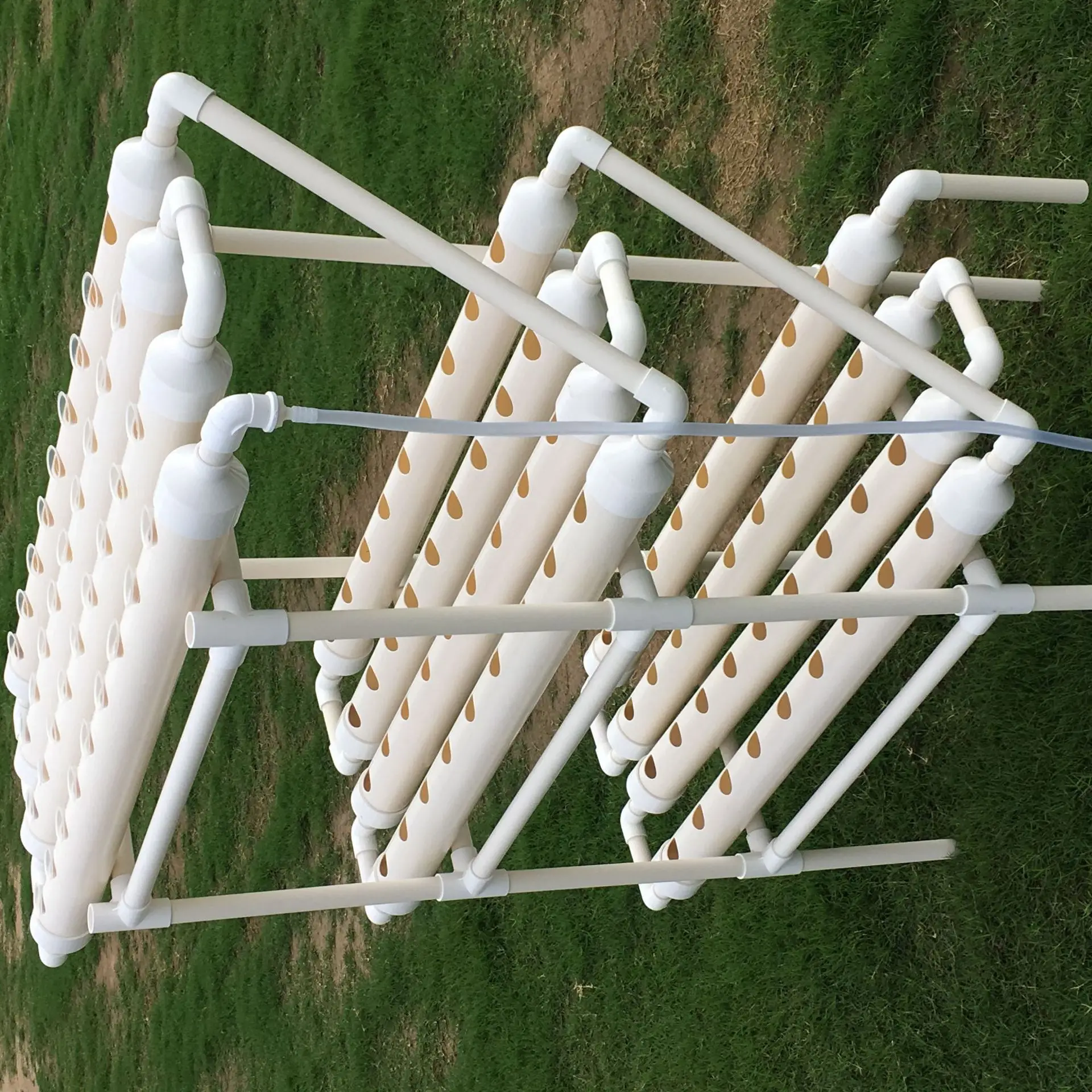Hydroponic vegetable three-dimensional multi-layer water supply pipeline hydroponic seeder soilless cultivation equipment system