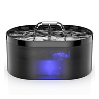 2.5L 5V USB Automatic Cat Dog Water Fountain With Faucet Dog Water Dispenser Transparent Filter Drinker Pet Sensor Drinking Bowl