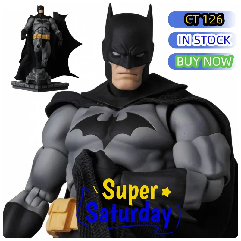 

В наличии сейчас — это фигурка Бэтмена CT Toys — фигурка Бэтмена Харша MAFEX 126.