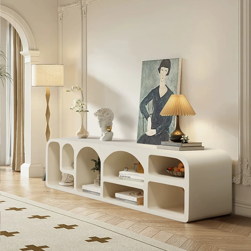 Nordic Wood Cabinets Storage Book Tv Collectables Cabinets Funky Arched Comoda Para O Quarto High End Luxury Furnitures