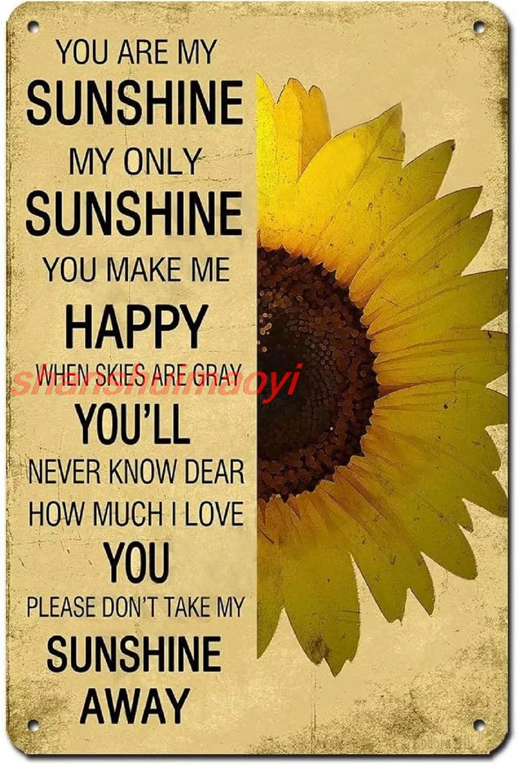 You are My Sunshine, Don't Take My Sunshine Away - 8