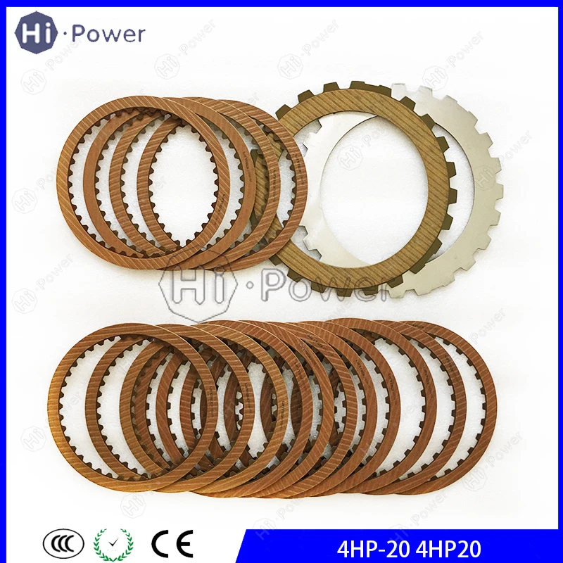 4HP20 Auto Transmission Friction Plate Clutch Plate For Zhonghua Peugeot 1998-UP ZF4HP-20 ZF4HP-20 Gearbox Disc Kit