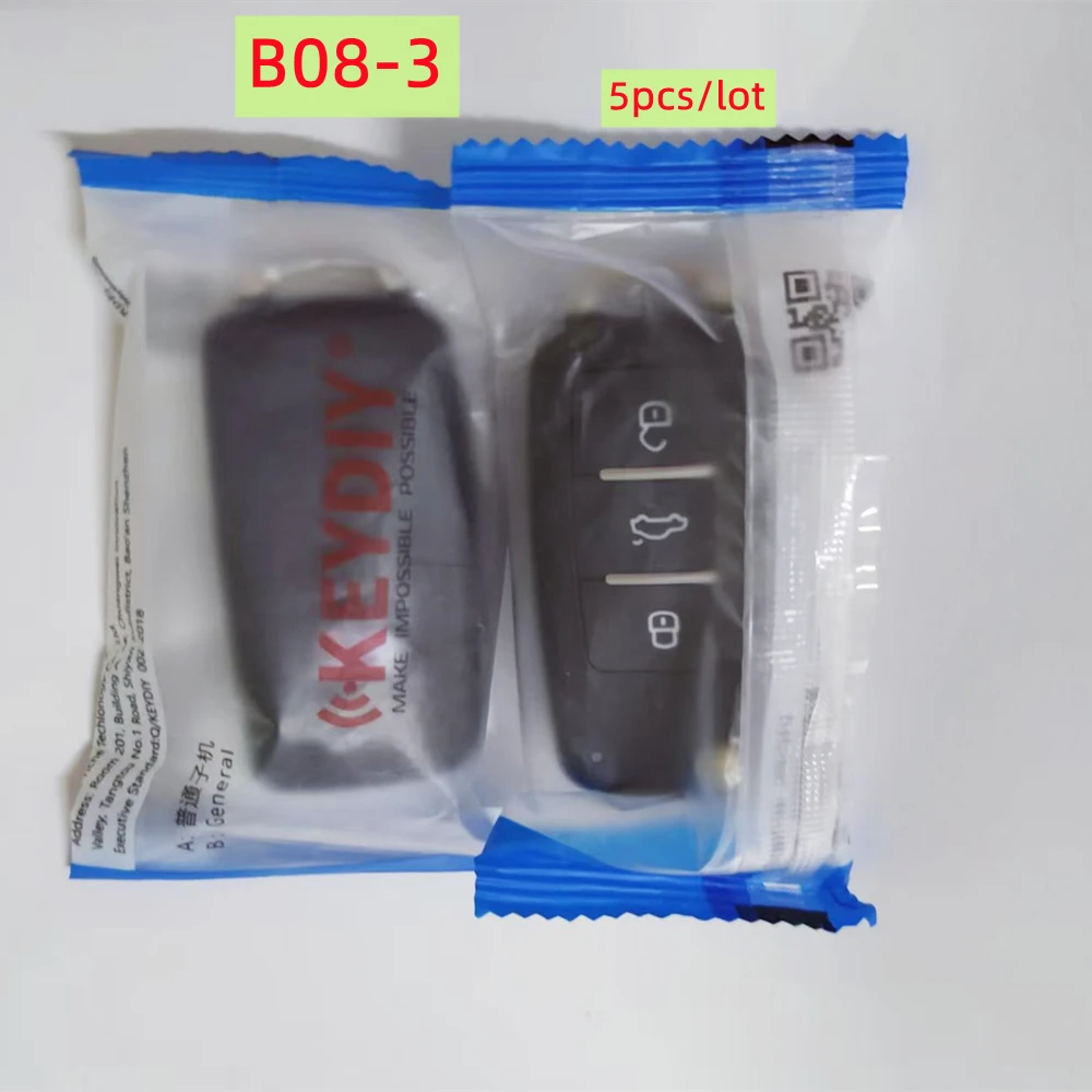 

5PCS/LOT KD b08-3 universal key car remote key 315 433mhz B01 B15 B21 B08 for v-w key for profession locksmith