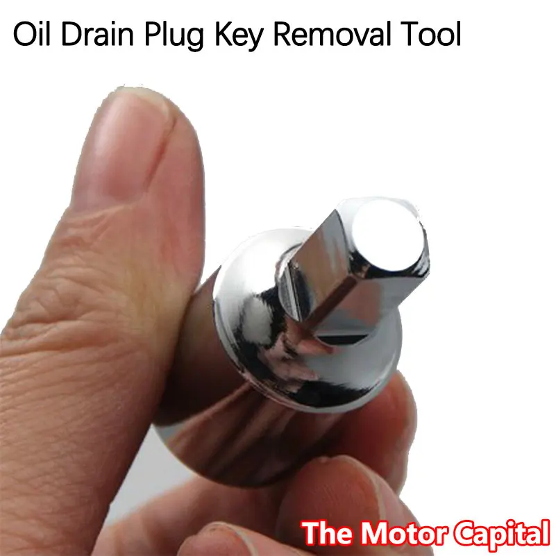 1pcs 8/10mm Square Oil Sump Drain Plug Key Tool Remover for Renault Peugeot