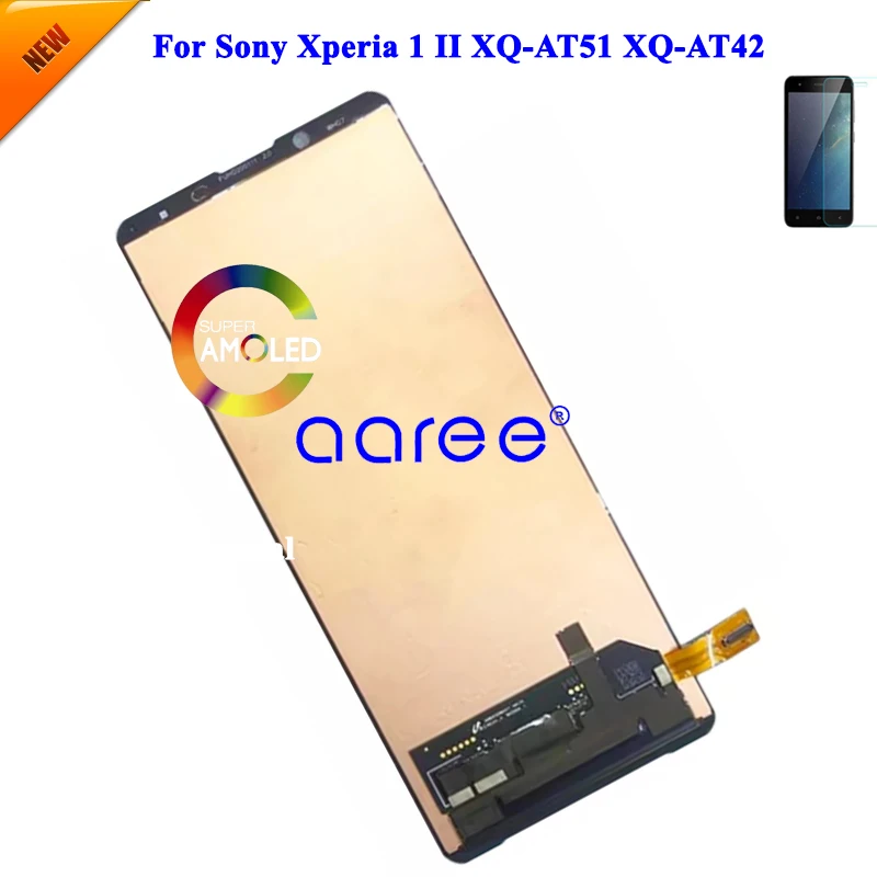 AMOLED Original LCD For Sony Xperia 1II LCD Display For Sony Xperia 1 II XQ-AT51 XQ-AT42 Screen Touch Digitizer Assembly