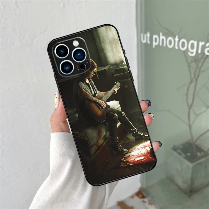 آخر منا حافظة لهاتف آيفون ، غطاء هاتف ، 15 ، 14 برو ماكس ، 11 برو ماكس ، 12 ، 13 Mini ، X ، XR ، XS ، SE ، 2020 ، 7 ، 8 Plus