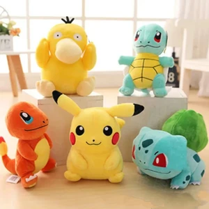 Pokémon Child Puffs, Anime Doll, Kawaii, Pikachu, Raichu, Jenny, Turtle, Birthday, Christmas Gift, 20cm 12 Main Sales Turtle Plush - №5