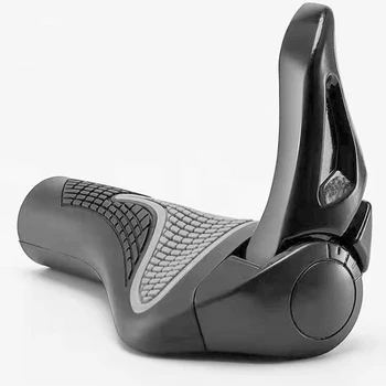 Neue Ankunft Mountainbike Schafe Horn Sub bike Grip Griff Schock und Staubdicht Fahrrad Grip Gummi Bilaterale Verriegelung