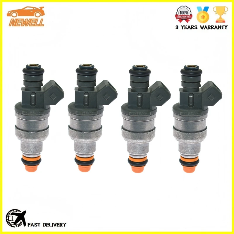 4pcs 968F-AC 968E-AB 948F-AC 948F-CB 968F-AB 822-11131 Fuel Injector For 1995-1999 Ford Mercury Cougar Escort Mystique 2.0L