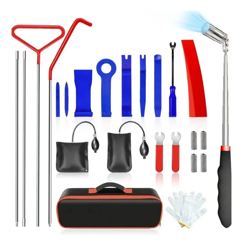 

24 Piece Vehicle Maintenance Toolkit Scratch Resistant Design Suitable For Dashboard Air Vent Trim And Screw Adjustments