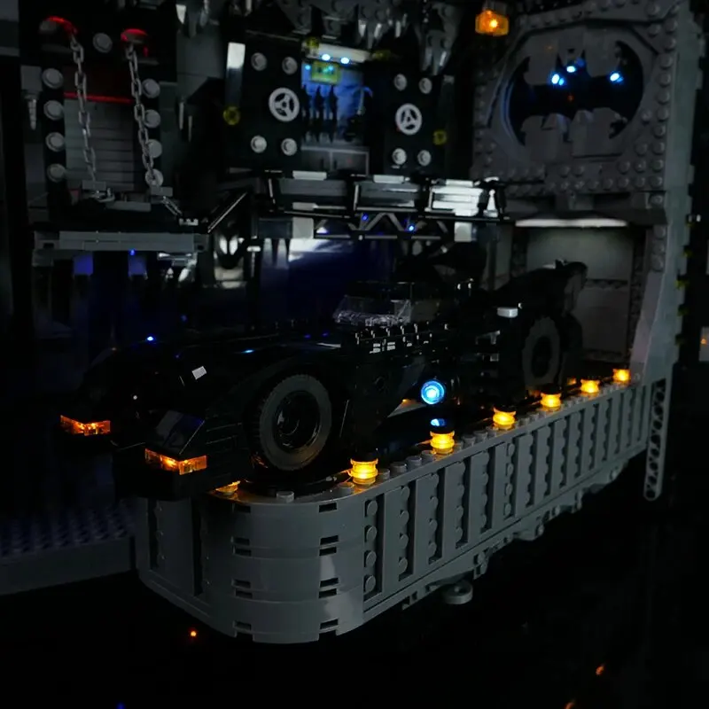 DIY LED Light Kit For LEGO 76252 Batcave Shadow Box ( Only LED Light,Without Blocks Model)