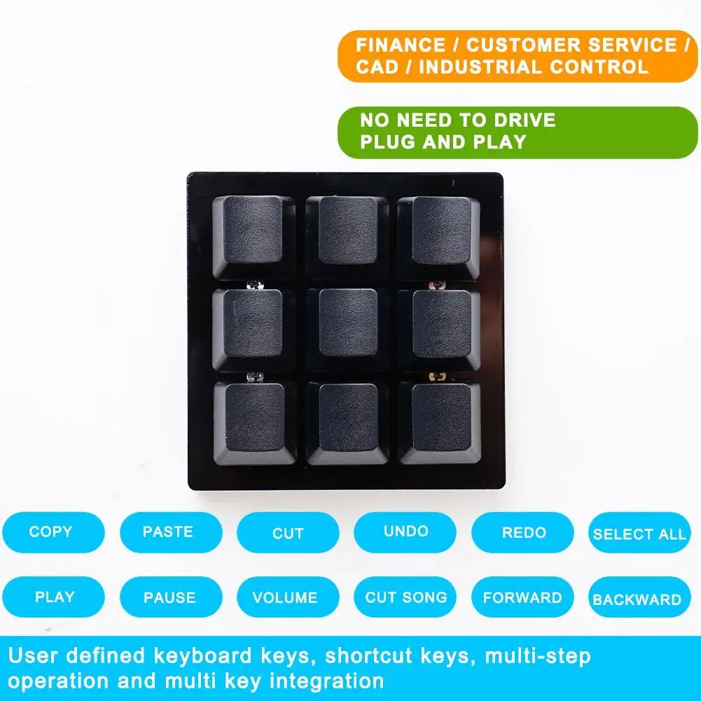 Imagem -06 - Mini Teclado Mecânico Preto do Jogo Dispositivo de Sayo Teclado Programável do Atalho Macro Feito sob Encomenda 24 Key 16 Chaves