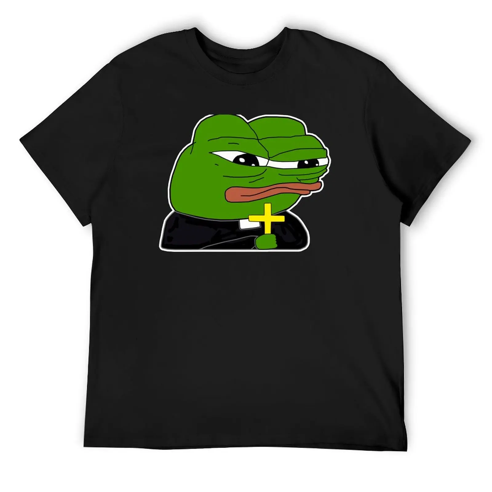 

Priest Apu With Cross T-Shirt anime shirt heavyweights luxury t-shirt fruit of the loom mens t shirts