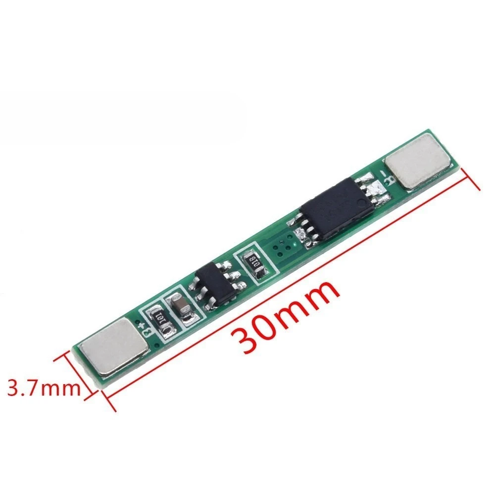 1PCS/5PCS/10PCS/LOT 1S 3.7V 3A Li-ion BMS PCM Battery Protection Board PCM for 18650 Lithium Ion Li Battery