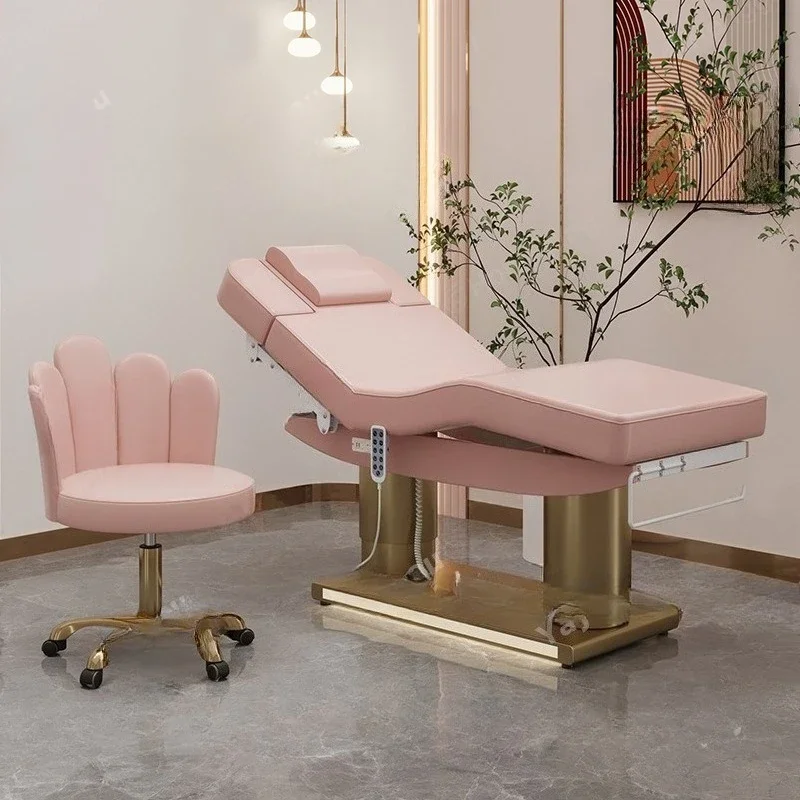 Cross-border electric beauty salon micro-plastic surgery medical beauty injection heating massage facial body care bed