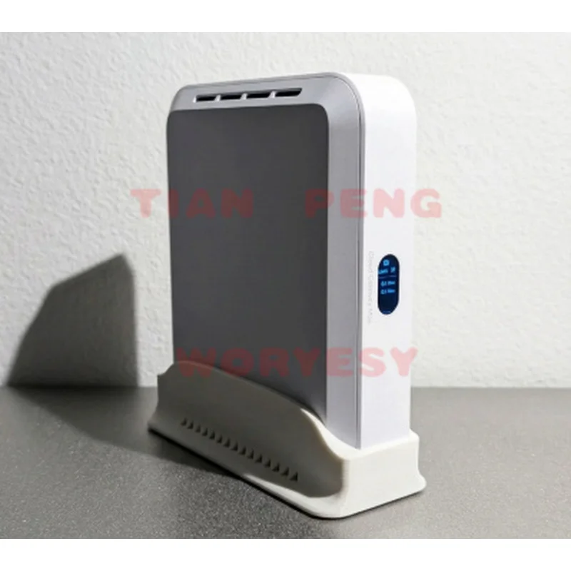 WYORESY premium sturdy vertical base for UniFi Cloud Gateway Ultra MAX Fiber delivers solid support with upright standing stabil