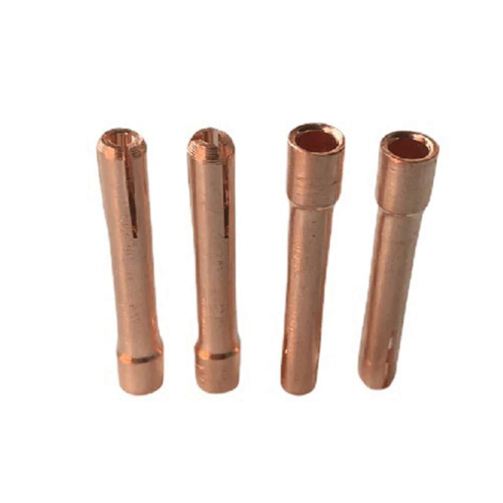 เครื่องมือ Collet ไฟฉาย Collet อเนกประสงค์ 10 ชิ้น/เซ็ตทองเหลือง Collet ทังสเตนความเข้ากันได้สะดวกสําหรับ WP9/20/25 ใหม่