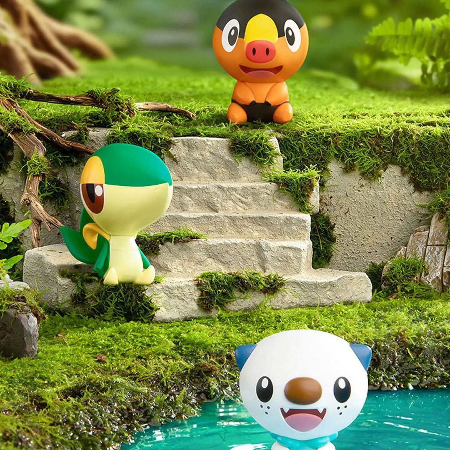 Funism PKM 30th Anniversary Original Partners Blind Box Minifiguur De Starter PKM Charmander Squirtle Bulbasaur Collect Toys
