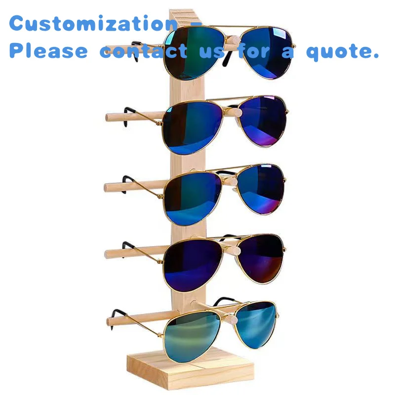 

custom.Custom Hot 5-Pair Optical Store Glasses Eyewear Spectacles Display Rack Stand Prop
