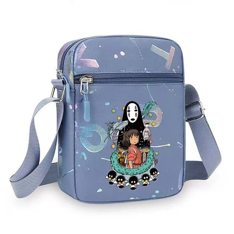 Totoro Boy Girl Shoulder Bag Anime Cartoon Crossbody Bag for Woman Fashion Mobile Phone Storage Pouch Female Kawaii Handbag Gift