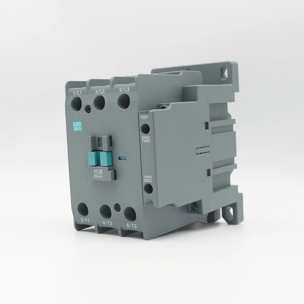 AC contactor 40A 3P+1NO1NC Rail installation lc1d CJX2- 4011 1 normally open contact 1 normally closed contact