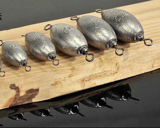 Plomada con anilla giratoria de acero inoxidable para pesca en barco - imagen 3