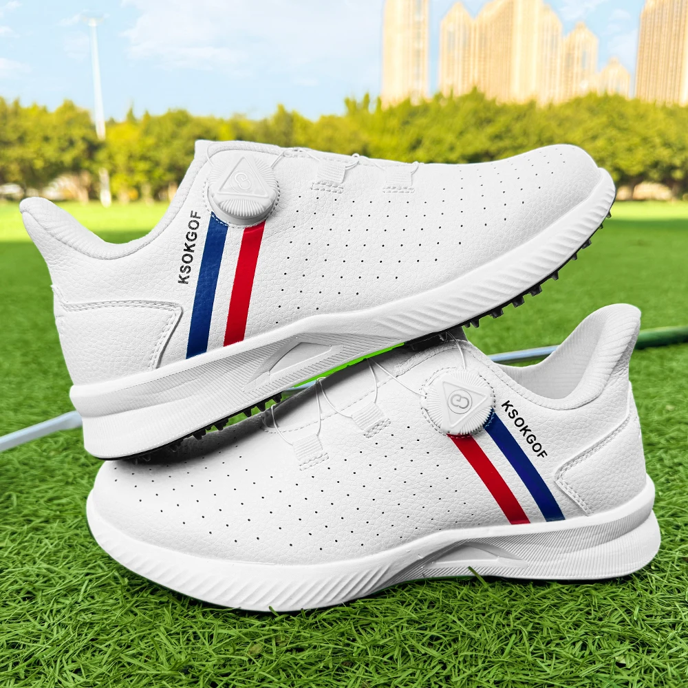 Golf Shoes waterproof Golfer Sport shoes Man Ankle supplies Golfing Shoes Non Slip Comfortable Walking Golf Sneaker