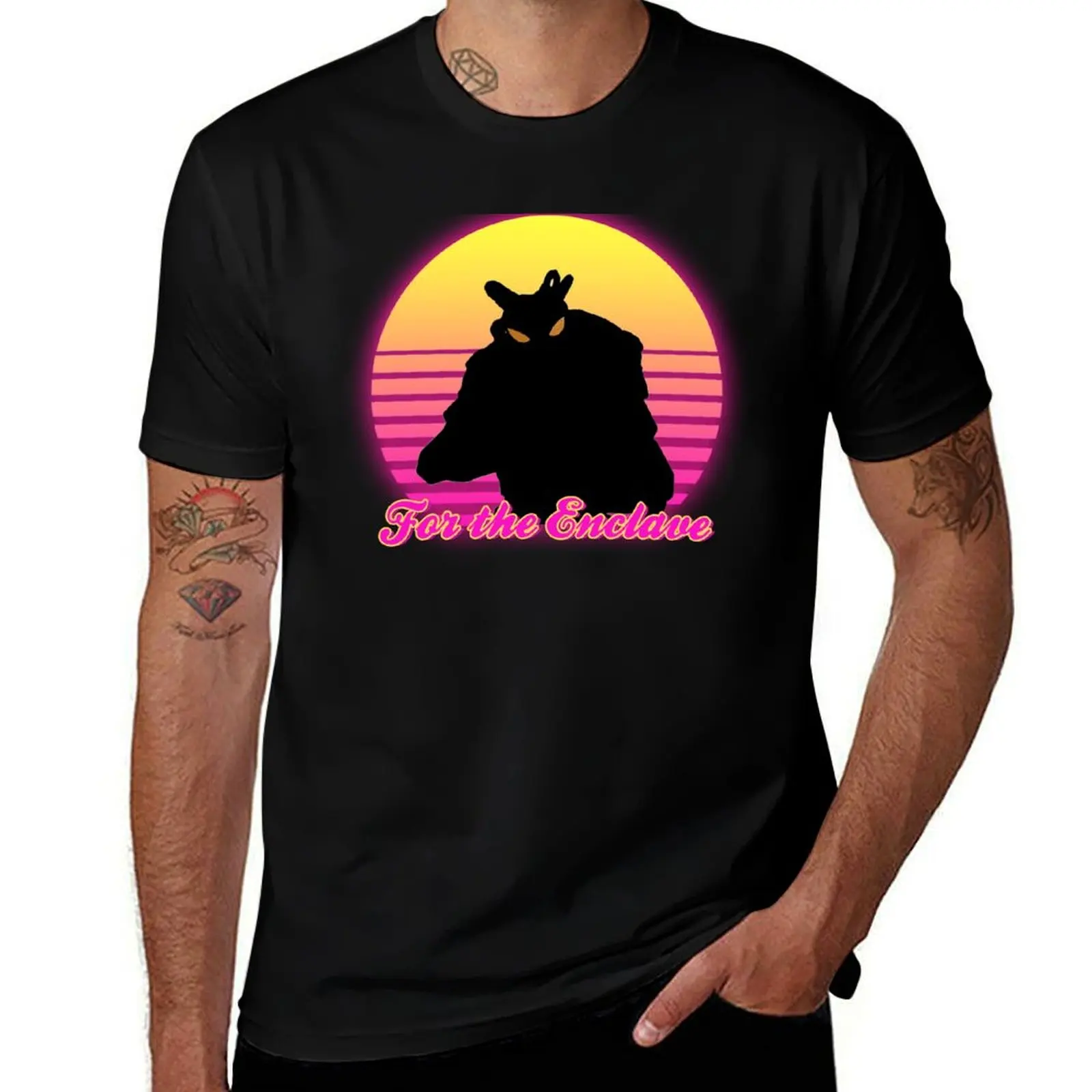 For the Enclave T-Shirt Work Casual Loose Fit T-Shirt