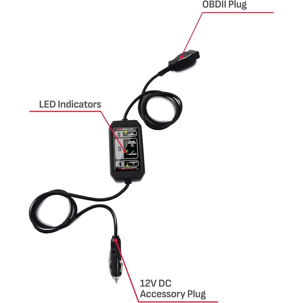 Schumacher Electric Vehicle Memory Preservation Device, OBD-L Compatible, Preserves Car, Truck, and SUV Settings During Battery