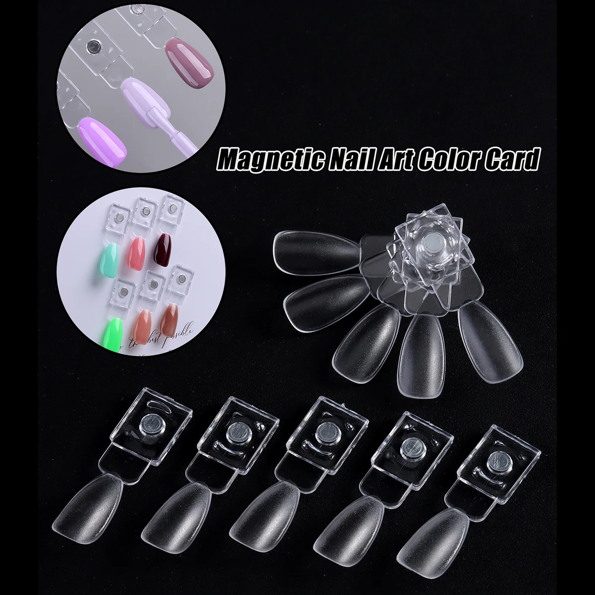 Nail Polish Color Chart Displa - Color Checker Card recension och pris