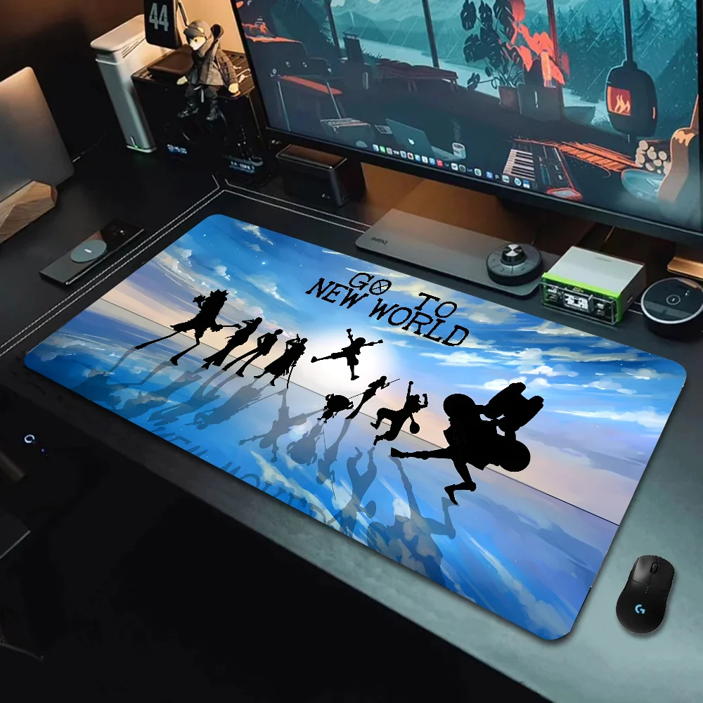 Anime O-One P-Piece Mousepad Large Gaming Mouse Pad LockEdge Thickened Computer Keyboard Table Desk Mat