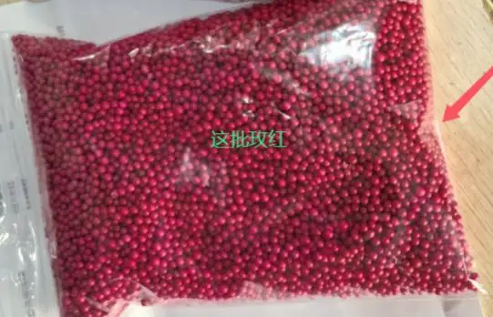 Mehrfarbige Styropor-Schaumperlen aus Styropor, bunte Mini-Kugelfüllbox, Flasche, Basteln, DIY-Dekoration