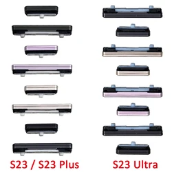 NEW For Samsung  S23 / S24 S23 Plus / S24 S23 Ultra Side Volume Button + Power ON / OFF Buttton Key Set Replacement Parts