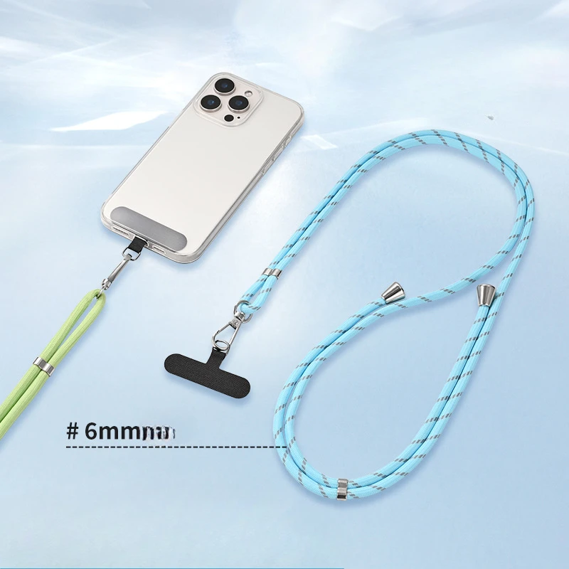 

Mobile Phone Lanyard Crossbody Adjustable Back Anti Loss Hanging Neck Rope Woven Rope Mobile Phone Case Hanging Rope