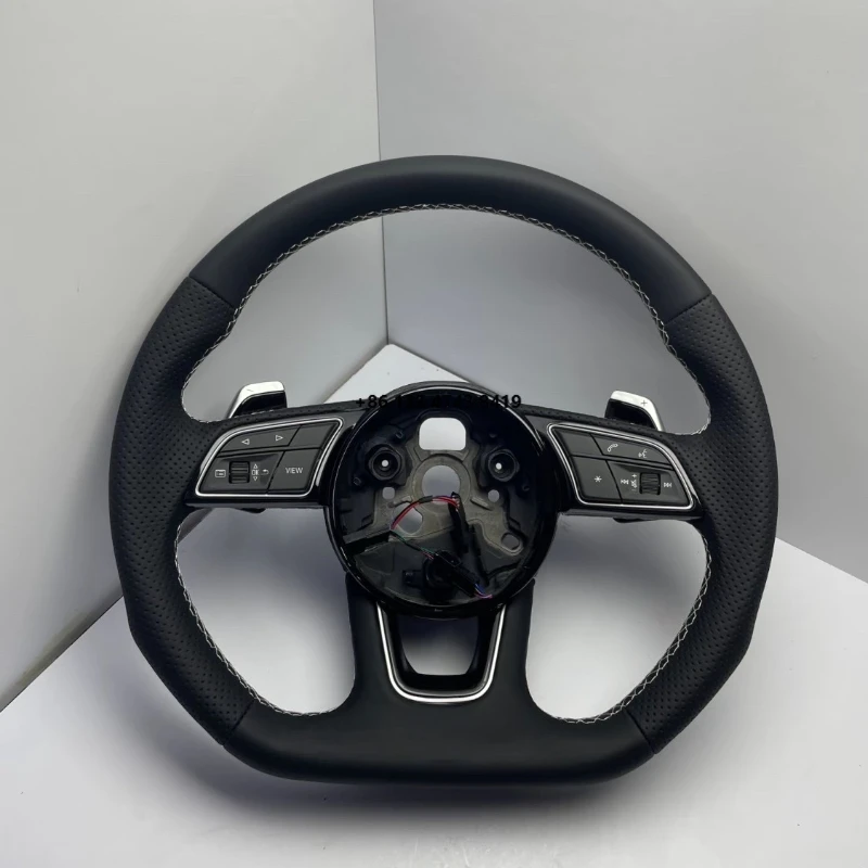 

A4 Premium Carbon Steering Wheel - Lightweight Non-Slip Modification