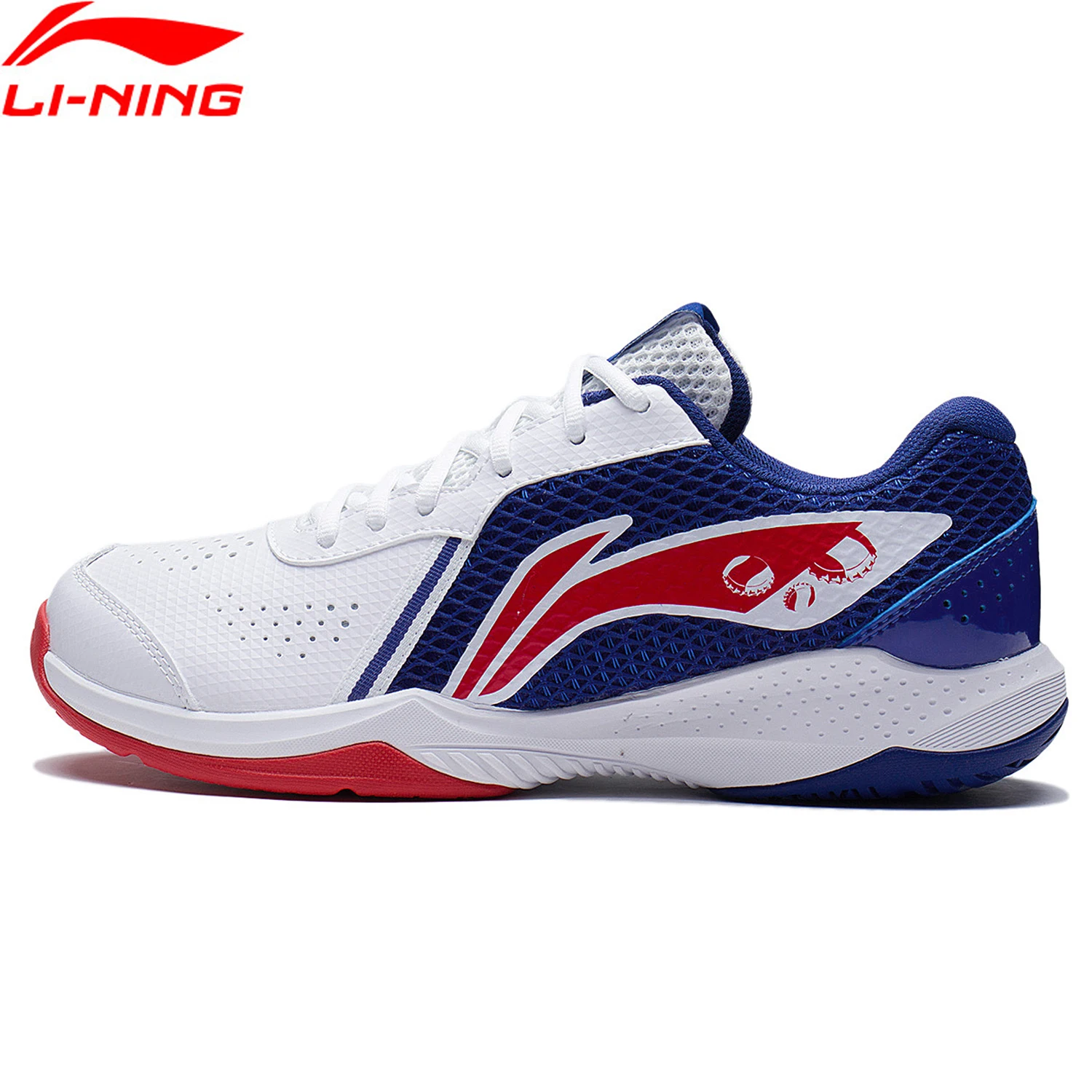 Li-Ning Men Badminton Shoes Training Sneakers Breathable Wearable Comfort LiNing Fitness Cushion Anti-Slip Sport Shoes AYTS020